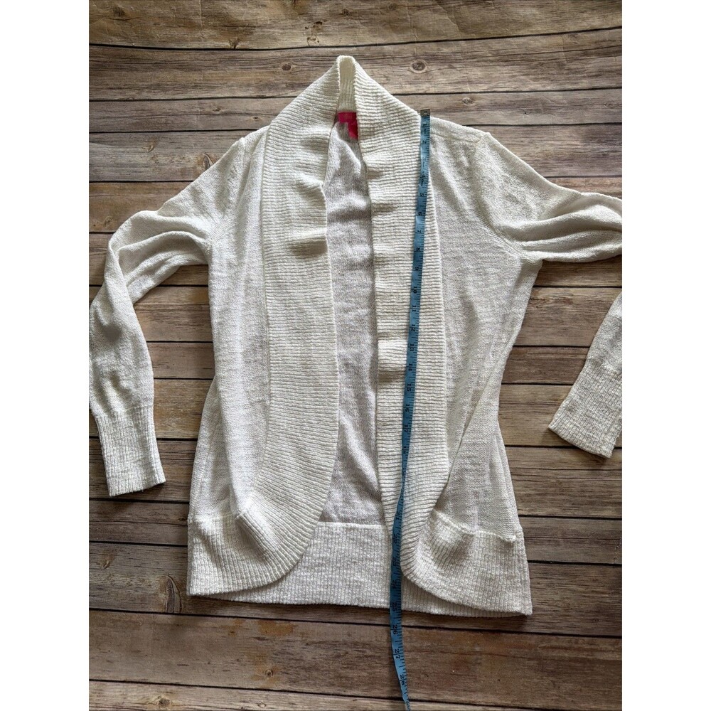 Lilly Pulitzer Circle Cardigan Small White Long Sleeve - Picture 4 of 6